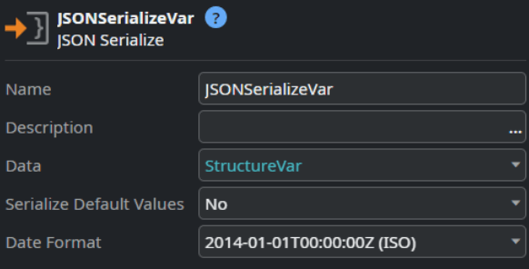 JSON Serialize Var