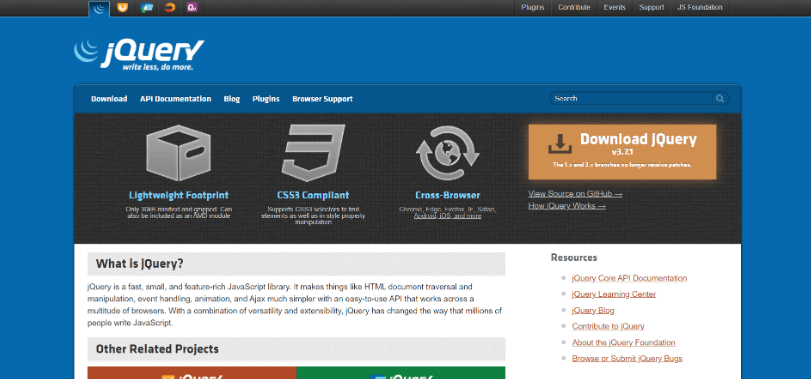jQuery, one of the many JavaScript libraries you can utilize in OutSystems